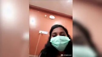 Busty Streaming Girl Going Topless Live Chatting With Fans