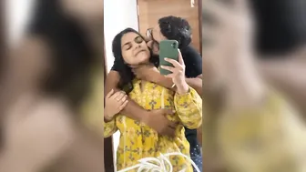 Curvy Wife Getting Her Tits Squeezed Before Doggy Style Fucking
