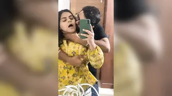 Curvy Wife Getting Her Tits Squeezed Before Doggy Style Fucking
