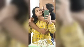 Curvy Wife Getting Her Tits Squeezed Before Doggy Style Fucking