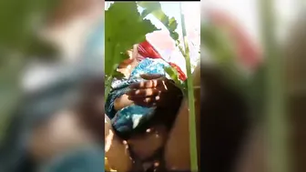 Village Bhabhi Flashing Naked Body Working Alone In The Farm