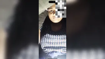 Village Slut With Huge Tits Videochatting Lover Nude