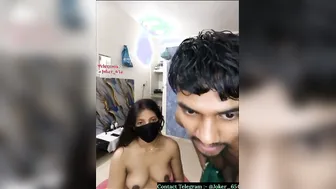 Thick GF Riding Her BF Hard In Their Bedroom