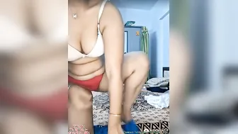 My Big Ass Wife Stripping Live On Cam While I Watch And Record