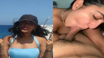Wife Giving Me Amazing Head During Our Beach Vacation