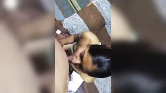 My GF Teasing In Her Bra Before Blowing Me Good