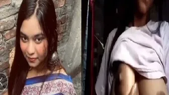 Muslim Gf Pulling Off Hijab Exposing Huge Bare Tits