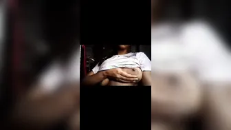 Muslim Gf Pulling Off Hijab Exposing Huge Bare Tits