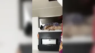 Busty Mom Caught Naked After Shower By Her Stepson