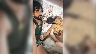 Fucking My Wife On The Rooftop After She Sucks Me Off