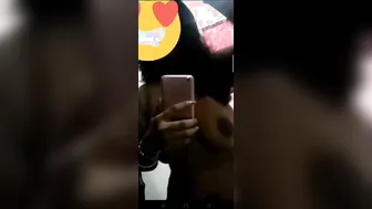 Busty GF Revealing Her Huge Milk Tankers On Cam