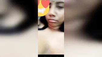 Busty GF Revealing Her Huge Milk Tankers On Cam