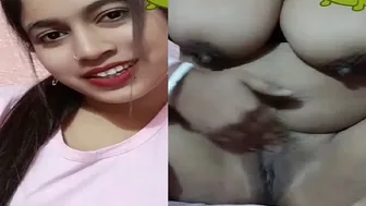 Busty GF Getting Naked For Me On Video Call