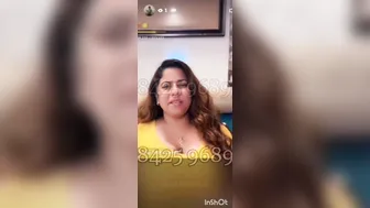 Tamil Girl Shows Off Her Massive Natural Boobs On Private Cam