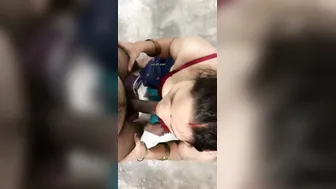 My GF Squeezing Her Tits Before Blowing Me Hard
