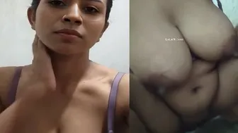 Busty Wife Pissing Then Fingering Herself On Camera