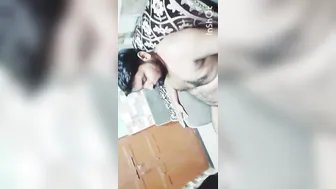 Hot Wife Sucking My Dick Then Fucking On The Couch