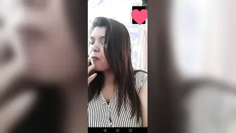 Chubby Gf Flashing Her Massive Boobs On Video Call