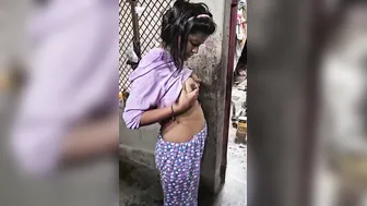 Village Wife Deepthroating And Taking It Standing Up