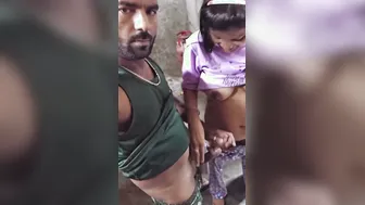 Village Wife Deepthroating And Taking It Standing Up