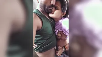 Village Wife Deepthroating And Taking It Standing Up