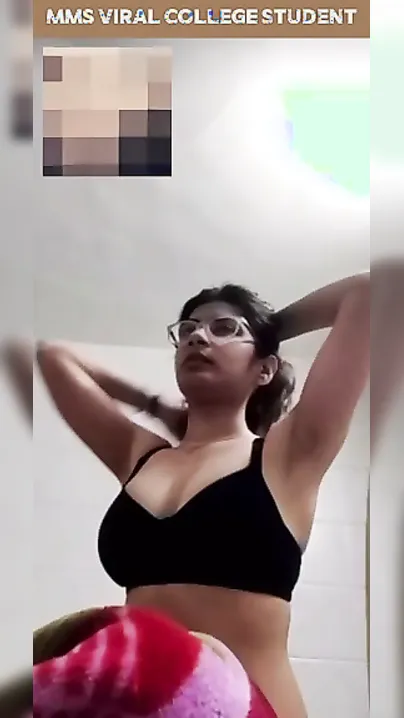 College Cutie Taking Off Her Bra Showing Perfect Boobs