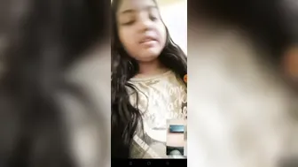 Chubby College Girl Stripping Naked On Video Call