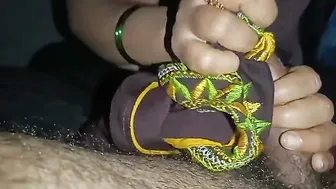 Stepmom Licking Chocolate Off My Dick Before Riding