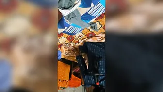 Hubby Ripping Towel Off Wife And Pounding Her Wet Pussy