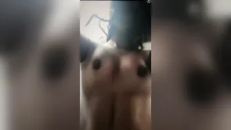 College GF Taking Dick Doggy After Sucking Him