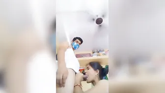 Wife Getting Her Tits Squeezed While Fucked From Behind