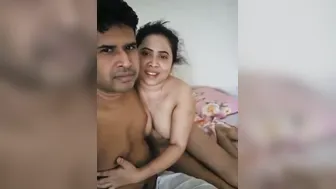 Getting Naked In Bed Ready To Fuck My GF