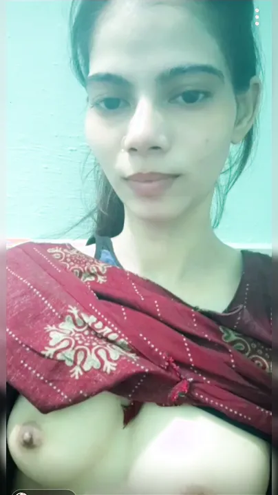 Shy GF Showing Her Virgin Tits For The First Time