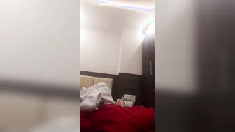 Skinny GF Getting Pounded Doggy In Cheap Motel