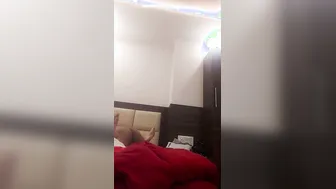 Skinny GF Getting Pounded Doggy In Cheap Motel