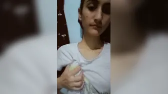 Skinny GF Rubbing Her Wet Pussy Till She Cums