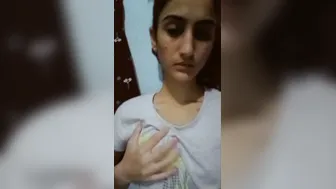 Skinny GF Rubbing Her Wet Pussy Till She Cums