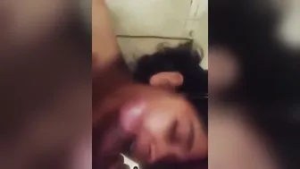Innocent Stepsister Gagging On Stepbrother Massive Dick