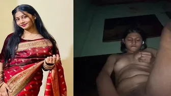 My GF Naked Fingering And Riding Her Dildo