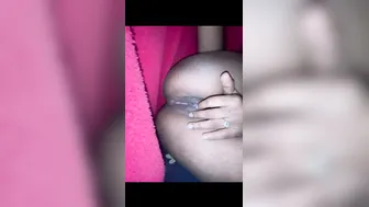 My GF Naked Fingering And Riding Her Dildo
