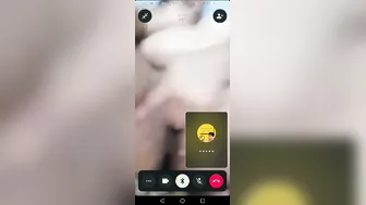 Thick GF Stripping Naked On Video Call For Lover