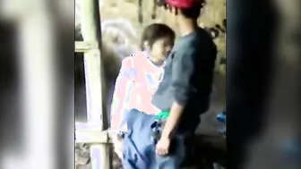 Real sex video Indian porn of college teen from Agra