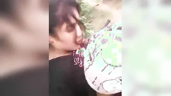 Outdoor desi mms blue film episode of teen girl Garima