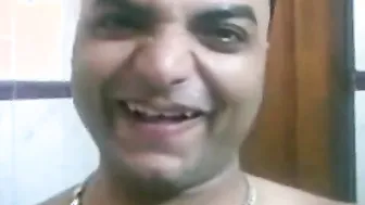 Aged Indian aunty sex movie scene with hubby in bathroom