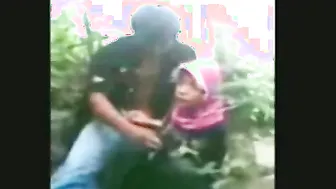 Desi sex video of nepali legal age teenager couple outdoor