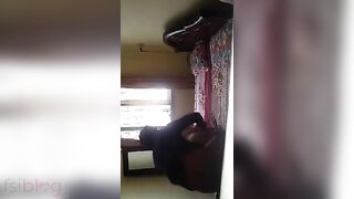 Maharashtra Indian aunty sex clip of aged milf with neighbors son