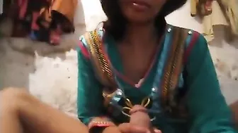 Indian amateur teasing her brother's horny friends