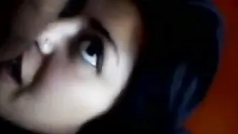 Desi Indian college hawt girl home sex scandal with classmate