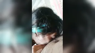 Boyfriend Breaking His Girls Cherry After Deep Blowjob