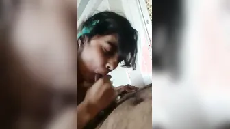 Boyfriend Breaking His Girls Cherry After Deep Blowjob